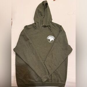 Haven Acres Green hooded pullover sz XL